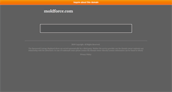 Desktop Screenshot of moldforce.com